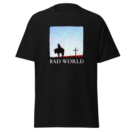 T-shirt Bad world X BARJO