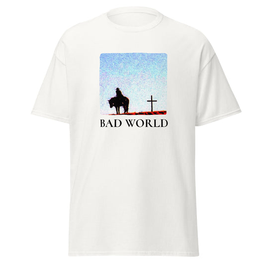 T-shirt Bad world X BARJO